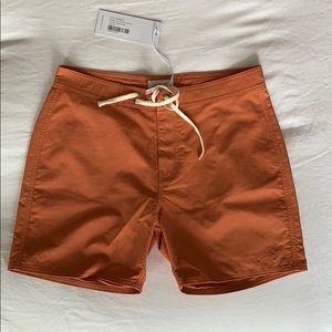 SATURDAYS Surf NYC Colin Solid Board Shorts Swim
